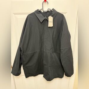 Men’s Muji Labo Black Jacket Size Small NWT Streetwear Grunge Unisex Oversized